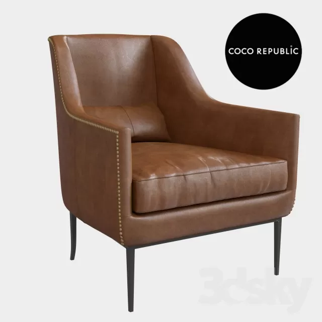 3DSKYFREE – FURNITURE - ARMCHAIR 3DS MAX MODELS