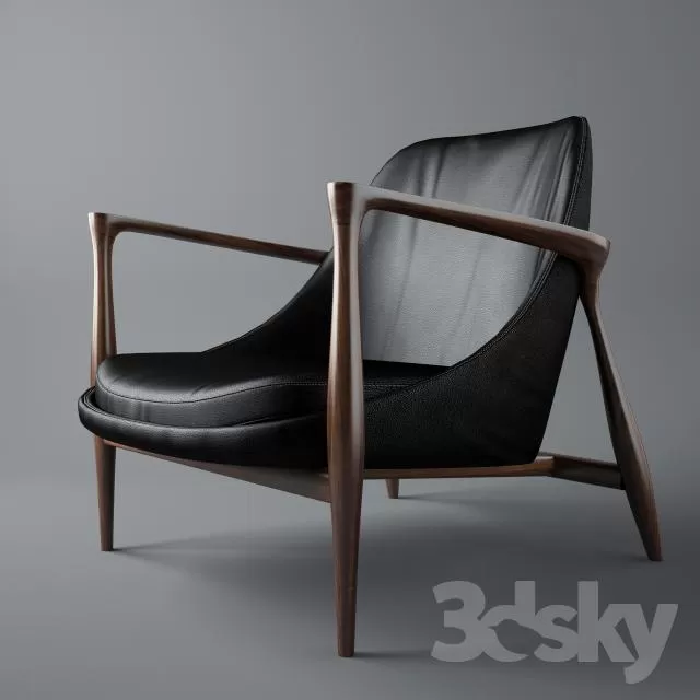 3DSKYFREE – FURNITURE - ARMCHAIR 3DS MAX MODELS