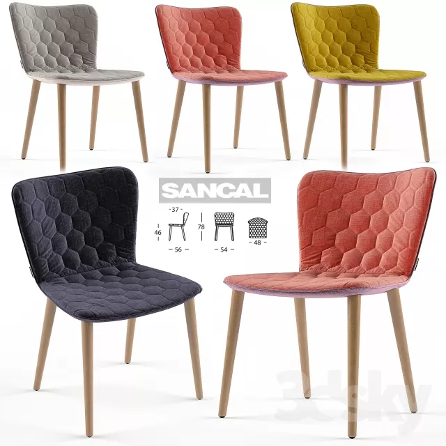 3DSKYFREE – FURNITURE - ARMCHAIR 3DS MAX MODELS