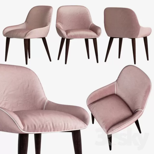 3DSKYFREE – FURNITURE - ARMCHAIR 3DS MAX MODELS