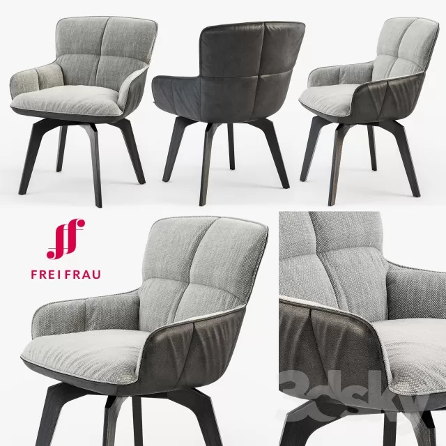 3DSKYFREE – FURNITURE - ARMCHAIR 3DS MAX MODELS