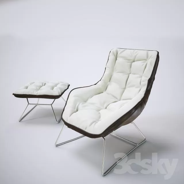 3DSKYFREE – FURNITURE - ARMCHAIR 3DS MAX MODELS