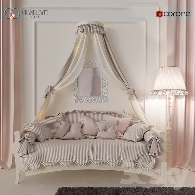 FURNITURE – BED 3D MODELS – 115
