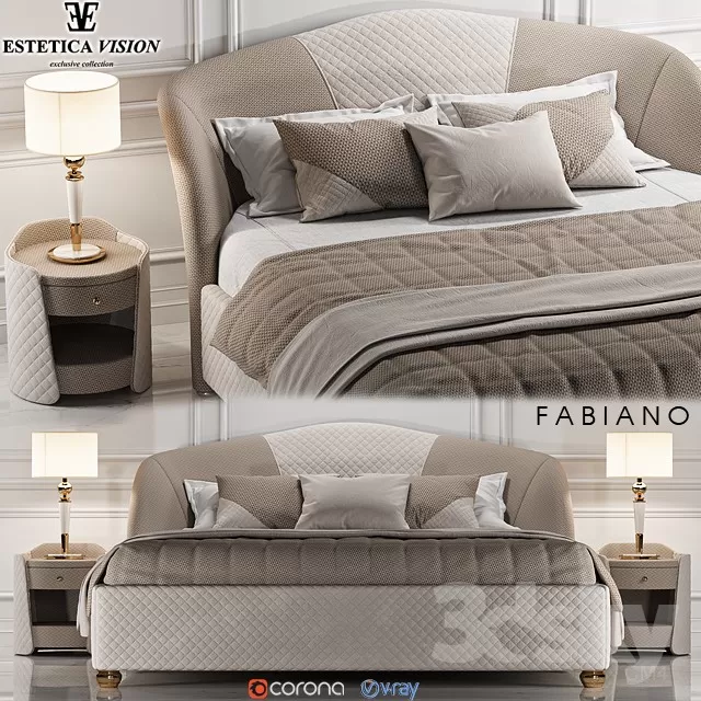 3DSKYFREE – FURNITURE - BED 3DS MAX MODELS