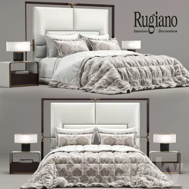 3DSKYFREE – FURNITURE - BED 3DS MAX MODELS