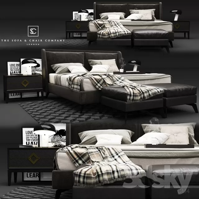 FURNITURE - BED 3D MODELS