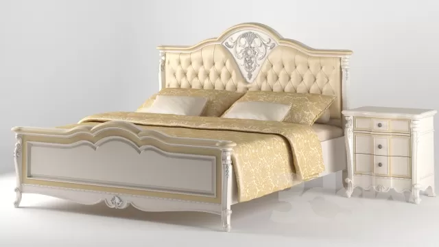 FURNITURE – BED 3D MODELS – 194