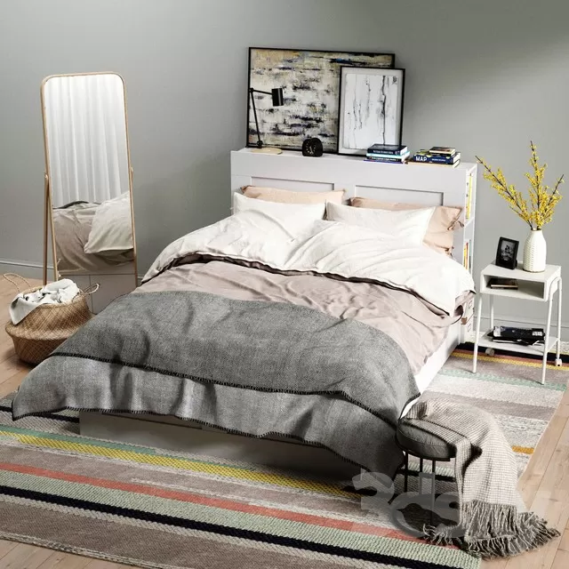 FURNITURE - BED 3D MODELS