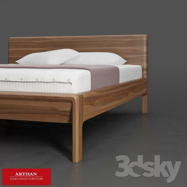 3DSKYFREE – FURNITURE - BED 3DS MAX MODELS