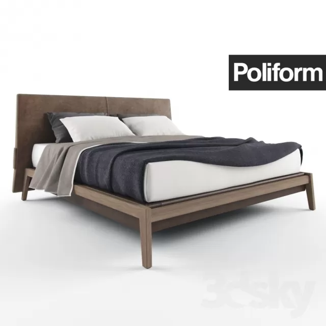 3DSKYFREE – FURNITURE - BED 3DS MAX MODELS