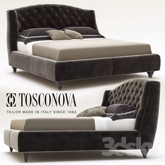 3DSKYFREE – FURNITURE - BED 3DS MAX MODELS