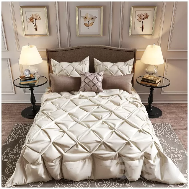 FURNITURE - BED 3D MODELS