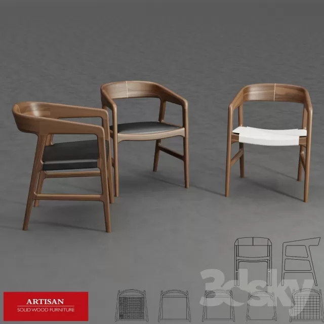 3DSKYFREE – FURNITURE - CHAIR 3DS MAX MODELS