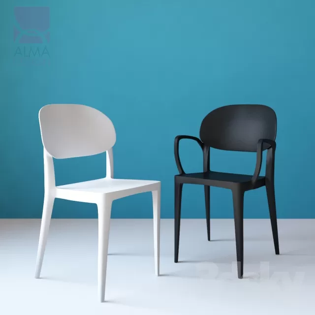 3DSKYFREE – FURNITURE - CHAIR 3DS MAX MODELS