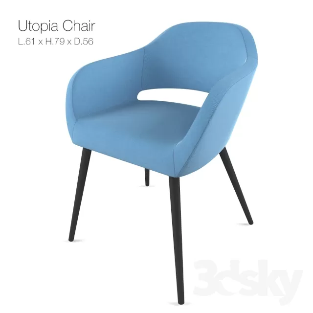 3DSKYFREE – FURNITURE - CHAIR 3DS MAX MODELS