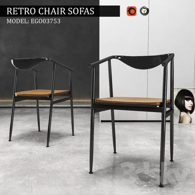 3DSKYFREE – FURNITURE - CHAIR 3DS MAX MODELS