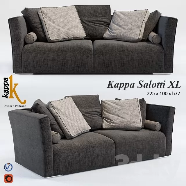 3DSKYFREE – FURNITURE - SOFA 3DS MAX MODELS