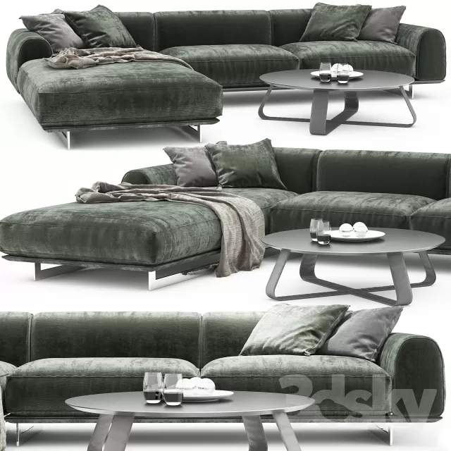 3DSKYFREE – FURNITURE - SOFA 3DS MAX MODELS