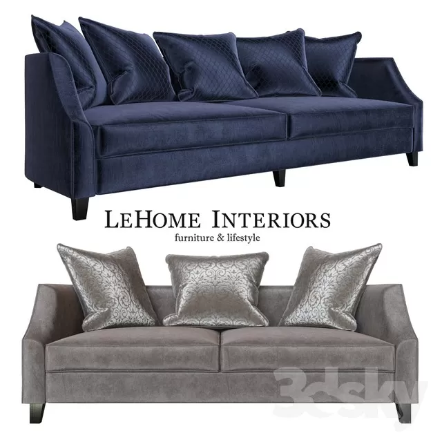 3DSKYFREE – FURNITURE - SOFA 3DS MAX MODELS