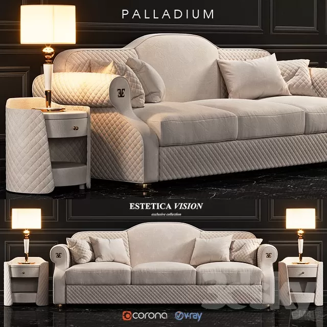3DSKYFREE – FURNITURE - SOFA 3DS MAX MODELS