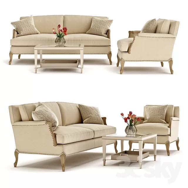 3DSKYFREE – FURNITURE - SOFA 3DS MAX MODELS