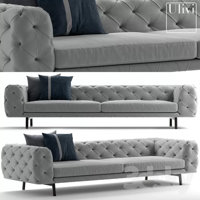 3DSKYFREE – FURNITURE - SOFA 3DS MAX MODELS