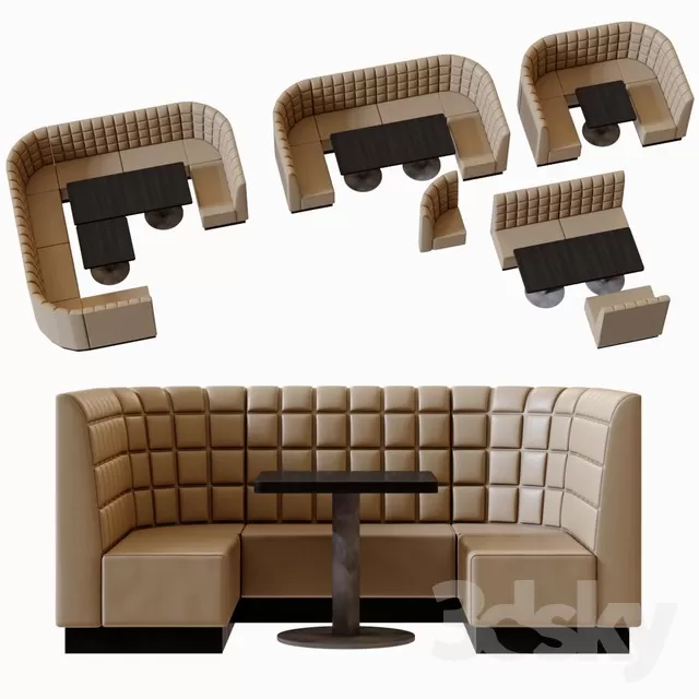 3DSKYFREE – FURNITURE - SOFA 3DS MAX MODELS
