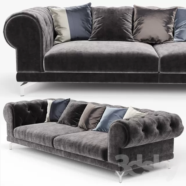 3DSKYFREE – FURNITURE - SOFA 3DS MAX MODELS
