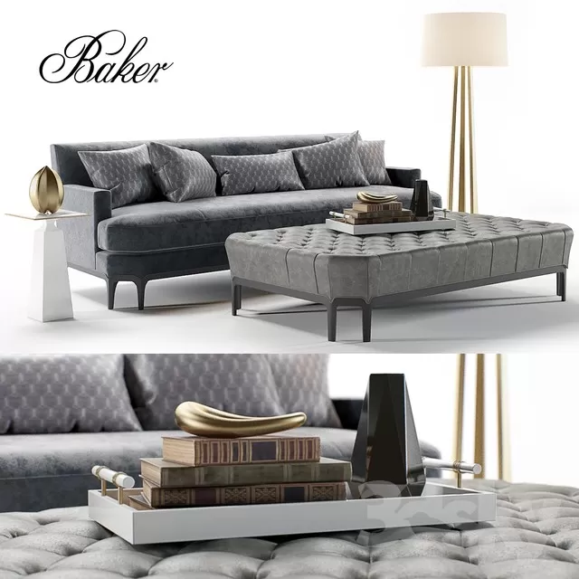 3DSKYFREE – FURNITURE - SOFA 3DS MAX MODELS