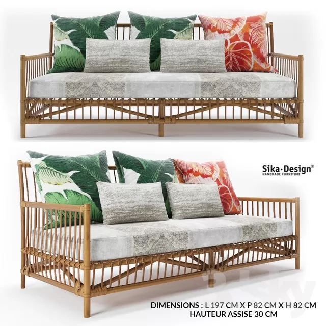 3DSKYFREE – FURNITURE - SOFA 3DS MAX MODELS