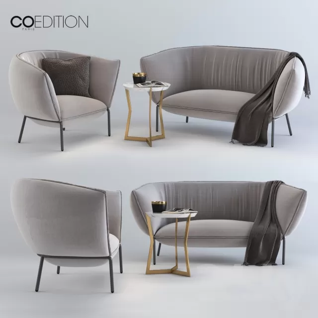 3DSKYFREE – FURNITURE - SOFA 3DS MAX MODELS