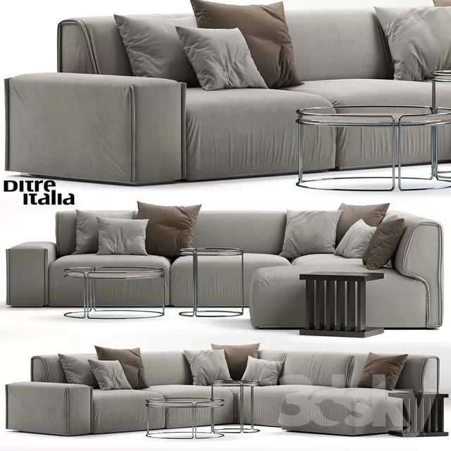 3DSKYFREE – FURNITURE - SOFA 3DS MAX MODELS