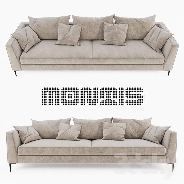 3DSKYFREE – FURNITURE - SOFA 3DS MAX MODELS