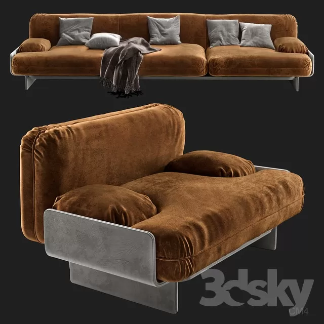 3DSKYFREE – FURNITURE - SOFA 3DS MAX MODELS