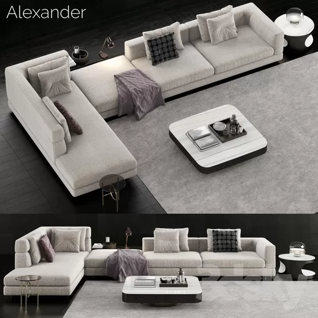 3DSKYFREE – FURNITURE - SOFA 3DS MAX MODELS