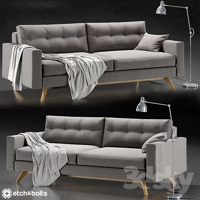 3DSKYFREE – FURNITURE - SOFA 3DS MAX MODELS