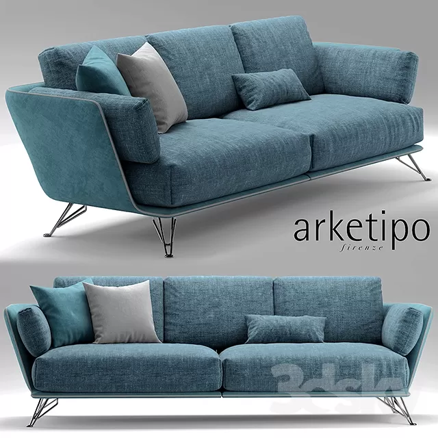 3DSKYFREE – FURNITURE - SOFA 3DS MAX MODELS