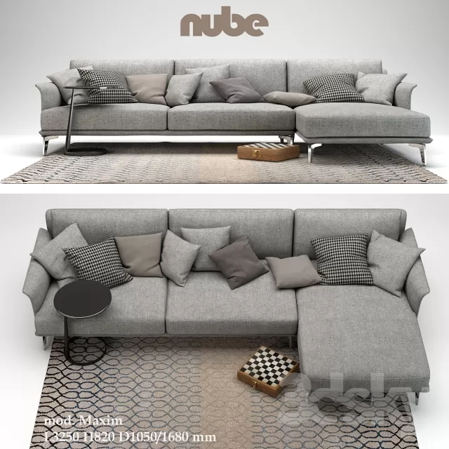 3DSKYFREE – FURNITURE - SOFA 3DS MAX MODELS