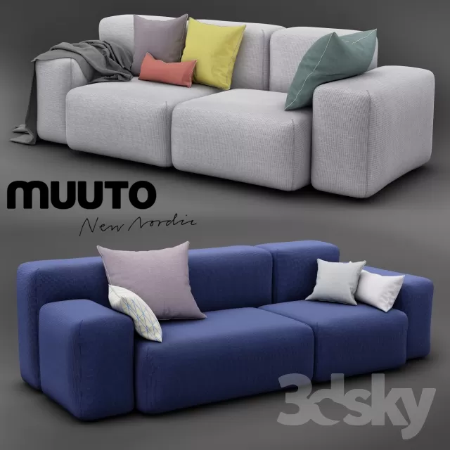 3DSKYFREE – FURNITURE - SOFA 3DS MAX MODELS