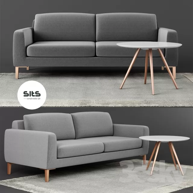 3DSKYFREE – FURNITURE - SOFA 3DS MAX MODELS