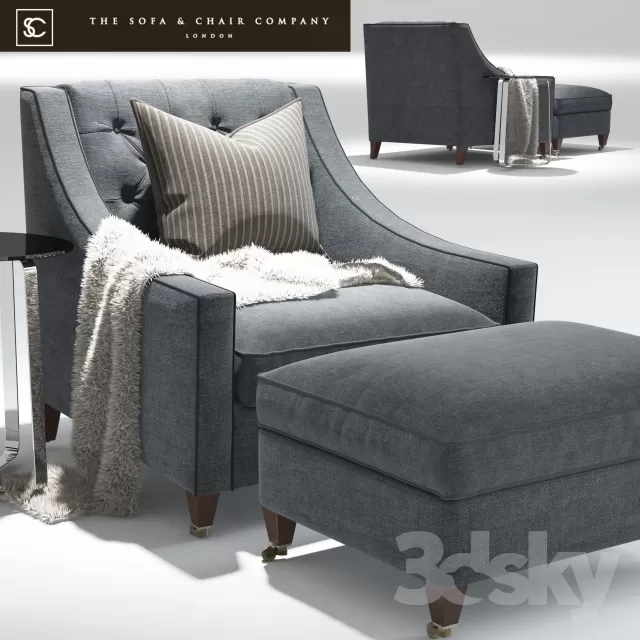 3DSKYFREE – FURNITURE - SOFA 3DS MAX MODELS