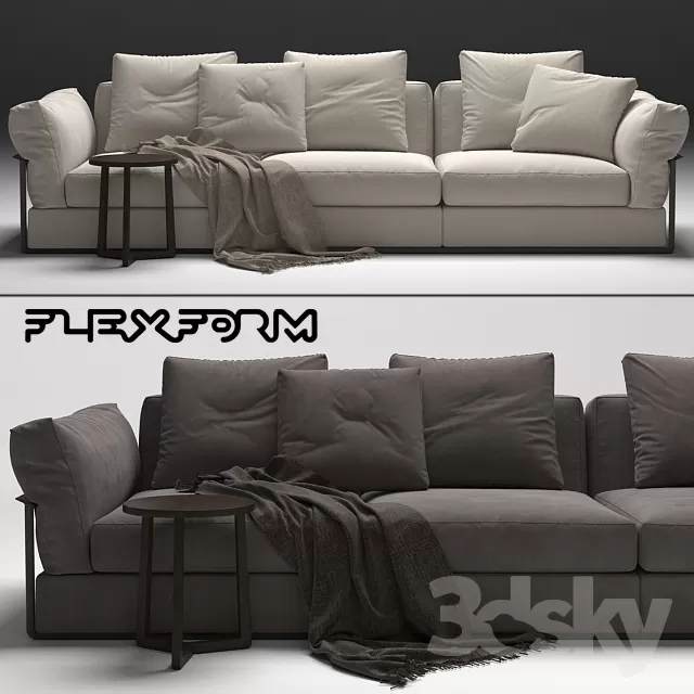 3DSKYFREE – FURNITURE - SOFA 3DS MAX MODELS