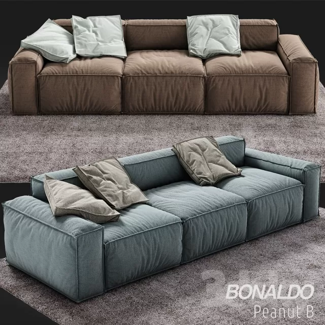 3DSKYFREE – FURNITURE - SOFA 3DS MAX MODELS
