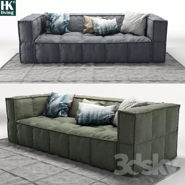 3DSKYFREE – FURNITURE - SOFA 3DS MAX MODELS