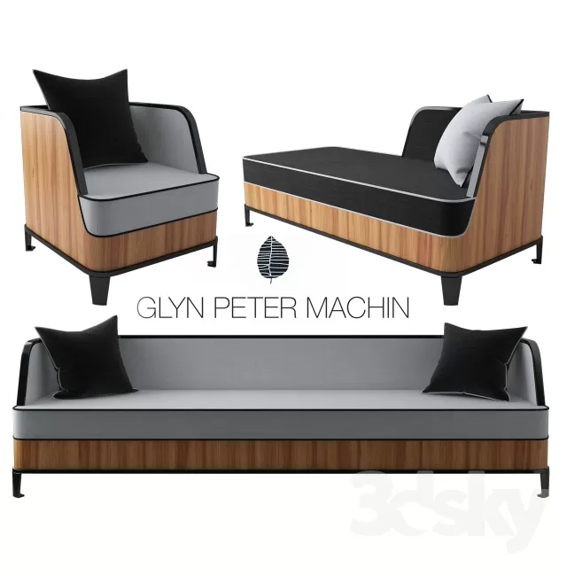 3DSKYFREE – FURNITURE - SOFA 3DS MAX MODELS