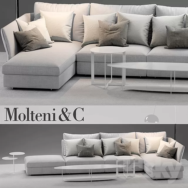 3DSKYFREE – FURNITURE - SOFA 3DS MAX MODELS