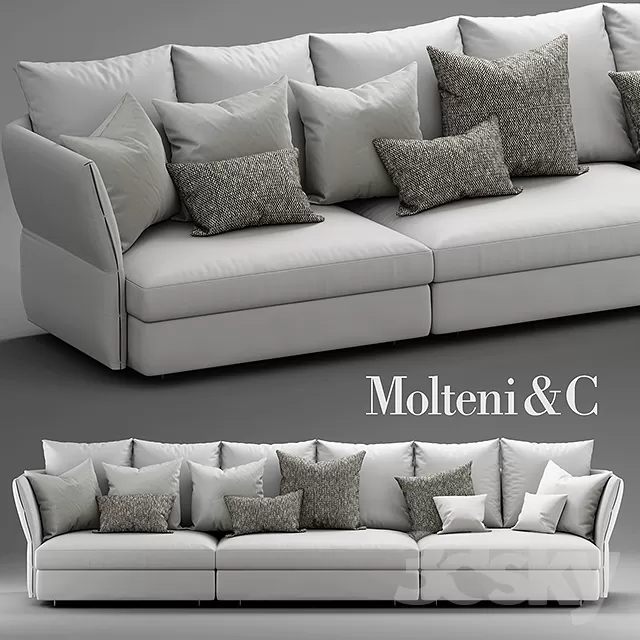3DSKYFREE – FURNITURE - SOFA 3DS MAX MODELS