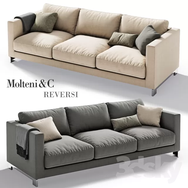 3DSKYFREE – FURNITURE - SOFA 3DS MAX MODELS