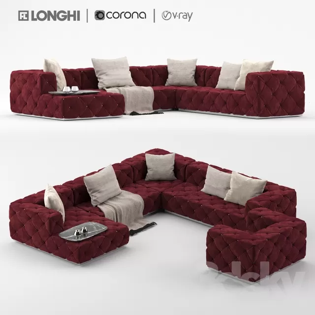3DSKYFREE – FURNITURE - SOFA 3DS MAX MODELS