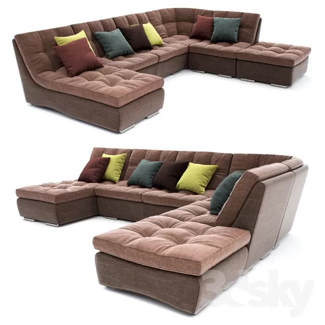 3DSKYFREE – FURNITURE - SOFA 3DS MAX MODELS